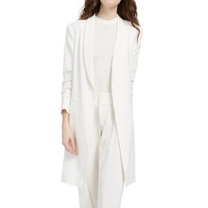 Alice + Olivia Linen Muriel Coat